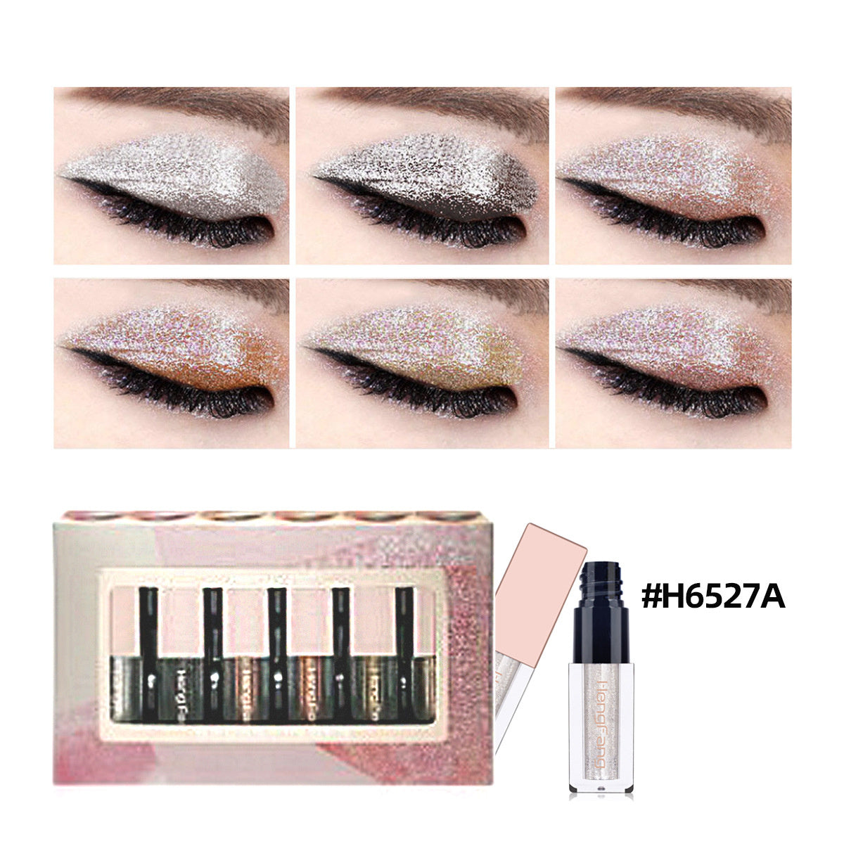 Hengfang Diamond Pearlescent Water Liquid Eye Shadow 16 Colors