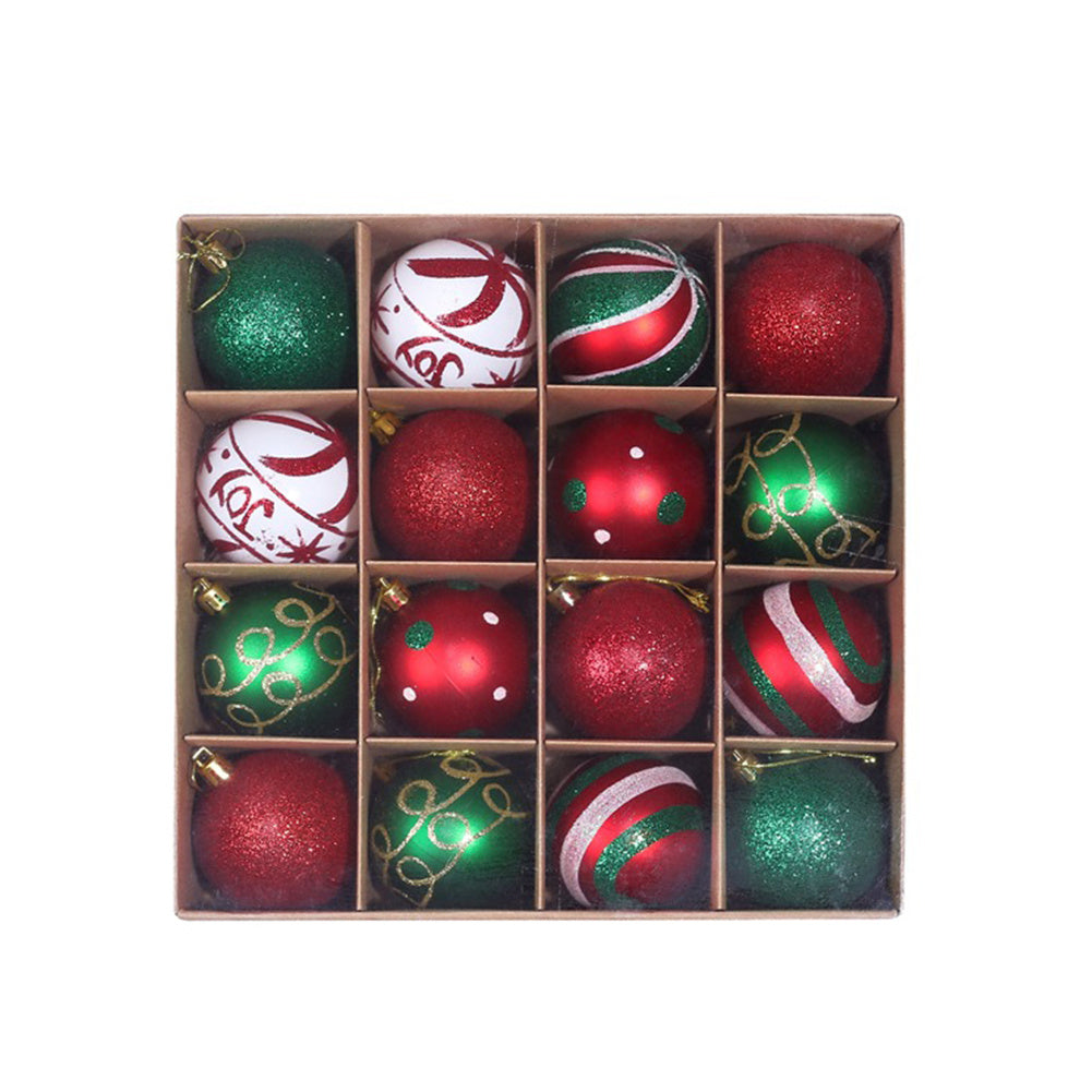 Ornament Christmas Tree Ball Decorations Xmas Ball Red Gold Silver Blue Hanging Home Party Decor