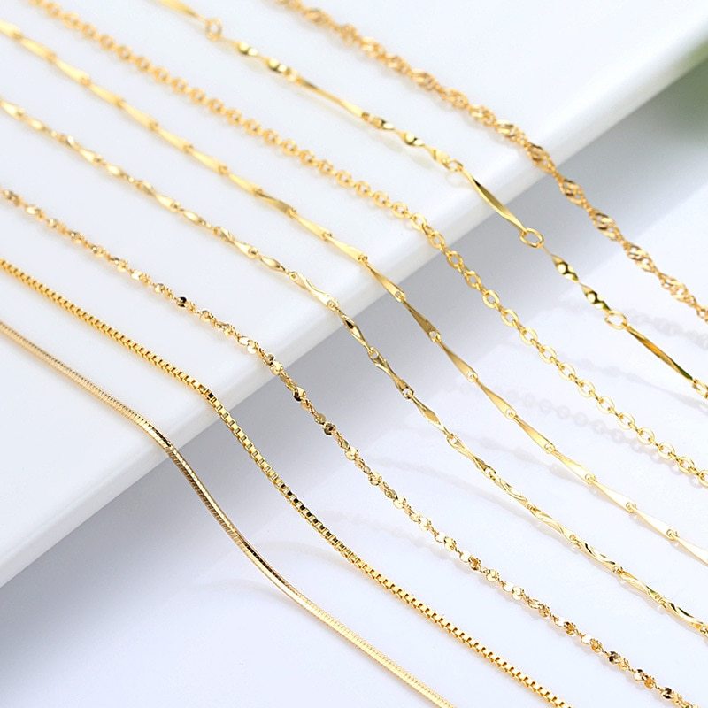 18K Gold Plated Necklace For Women