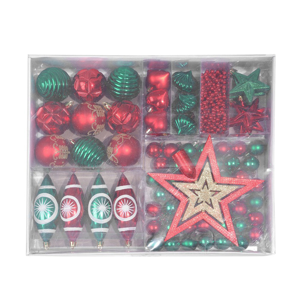 Ornament Christmas Tree Ball Decorations Xmas Ball Red Gold Silver Blue Hanging Home Party Decor