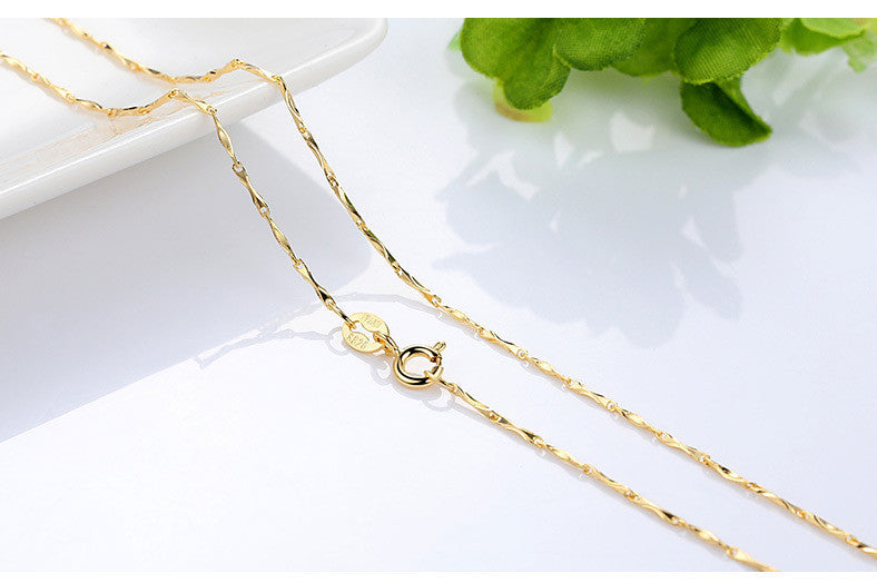 18K Gold Plated Necklace For Women