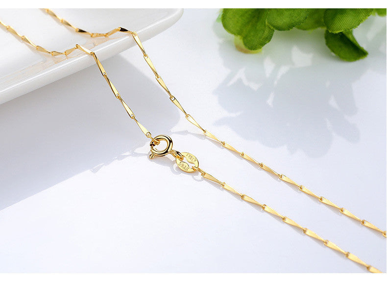 18K Gold Plated Necklace For Women