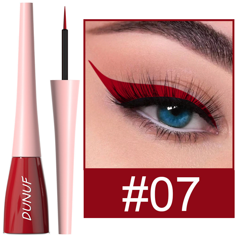18 Color Long Lasting Waterproof Color Liquid Eyeliner