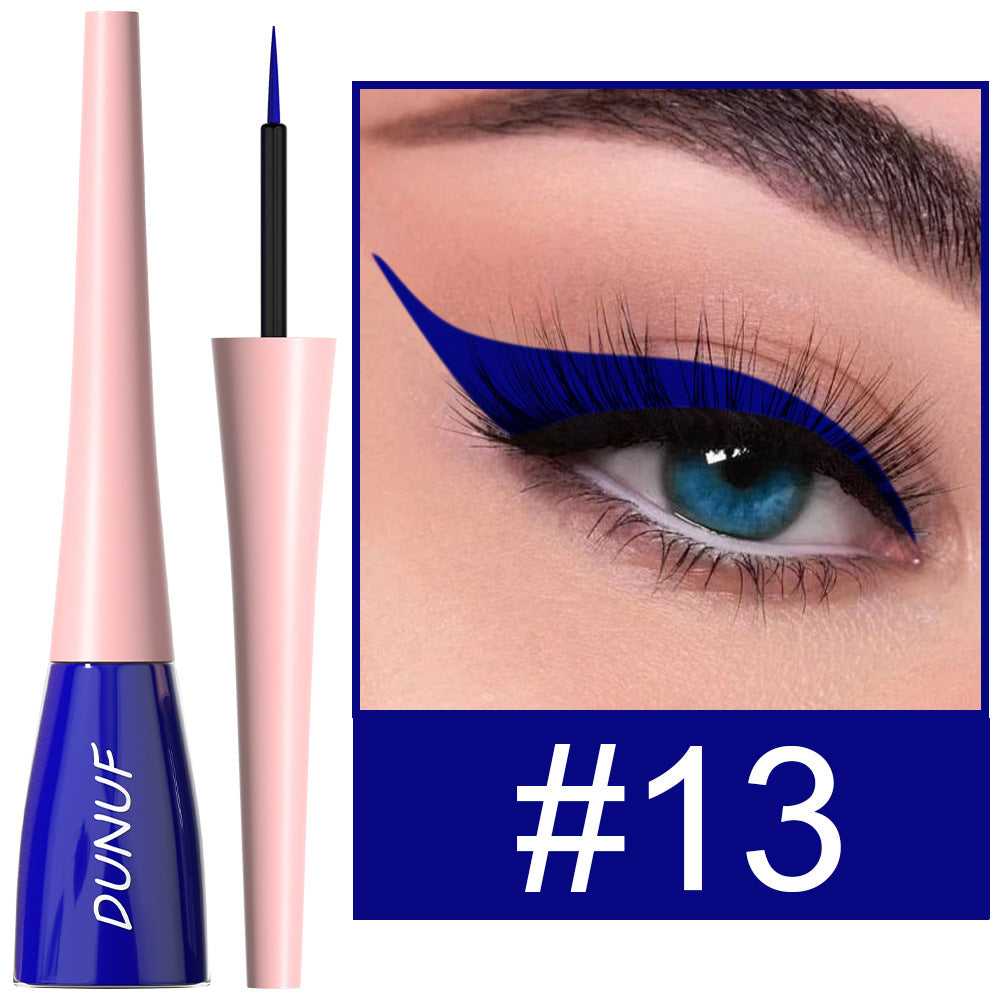 18 Color Long Lasting Waterproof Color Liquid Eyeliner