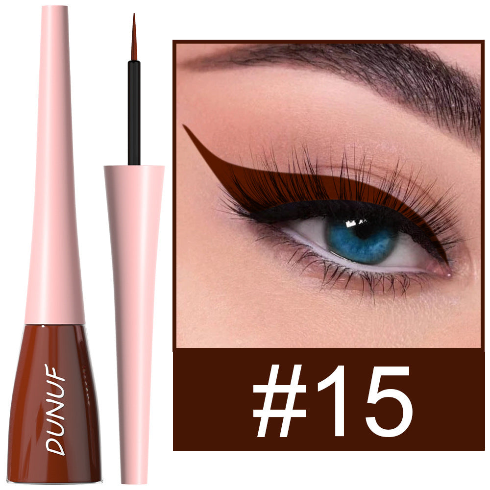 18 Color Long Lasting Waterproof Color Liquid Eyeliner