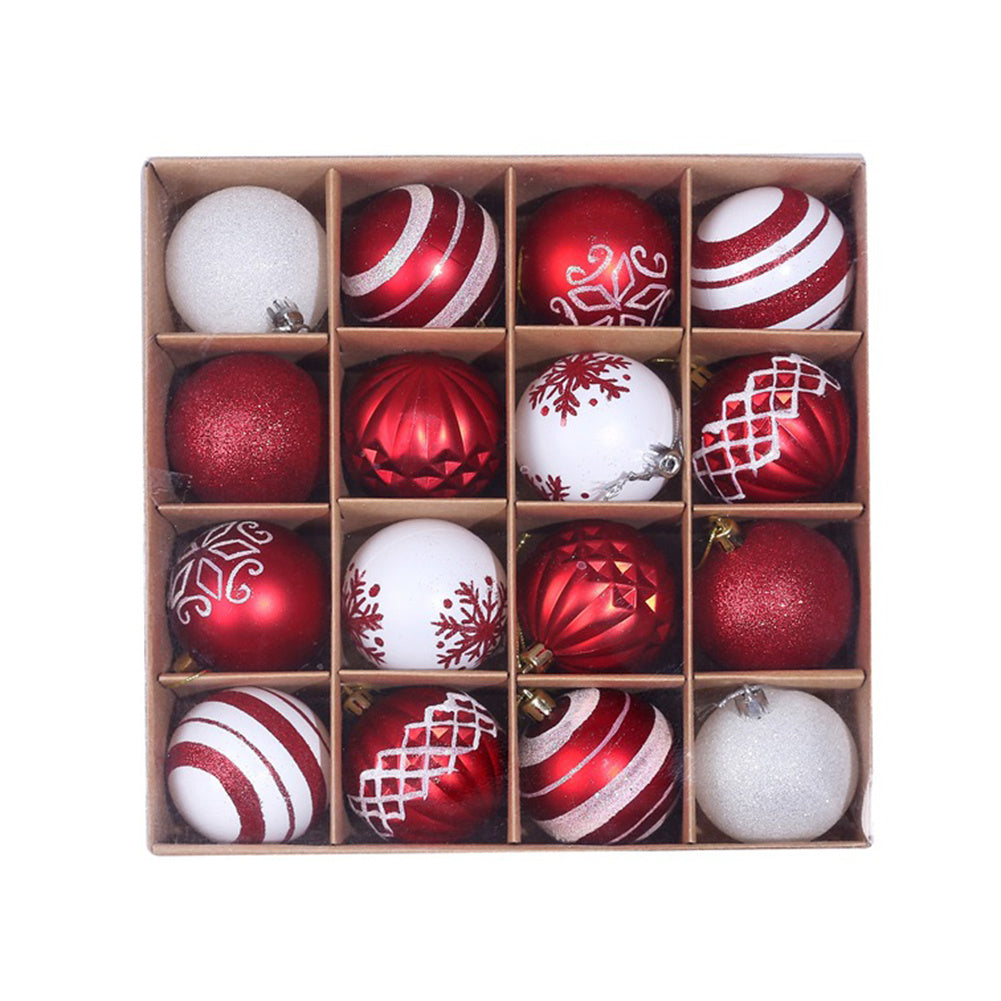 Ornament Christmas Tree Ball Decorations Xmas Ball Red Gold Silver Blue Hanging Home Party Decor