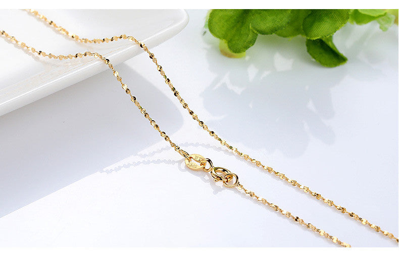 18K Gold Plated Necklace For Women