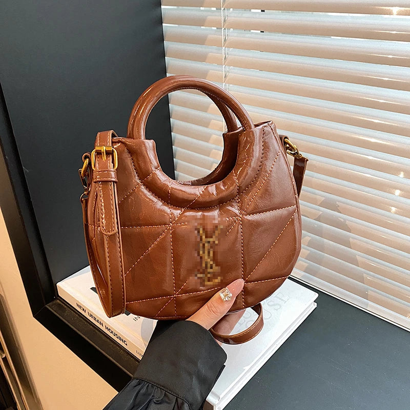 Golden Handbag Women Brand Bags Fashion Female Single Shoulder Bag Classic Clutches