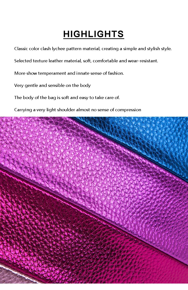 BM9332 Large Ladies Designer Tote Bag Shoulder Handbag Colorfully Crystal Long Strap Luxury Leather Satin Retro Party Bag