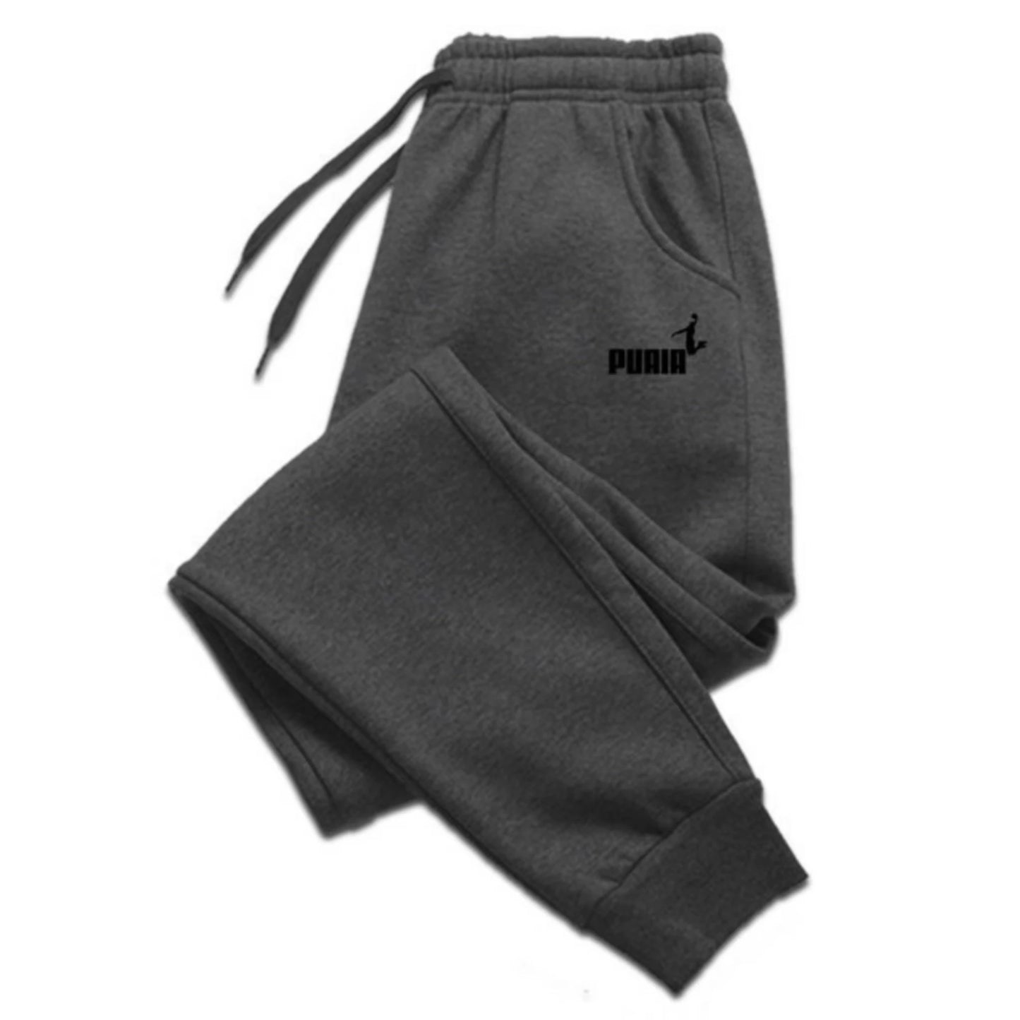 2024 New Trendy Men's Trousers Casual Skinny Pants Breathable Loose Ankle-Tied Pants Sweat pants
