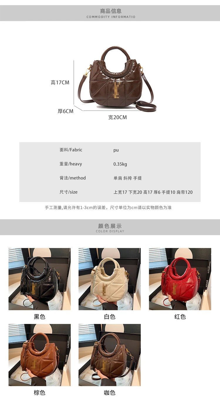 Golden Handbag Women Brand Bags Fashion Female Single Shoulder Bag Classic Clutches