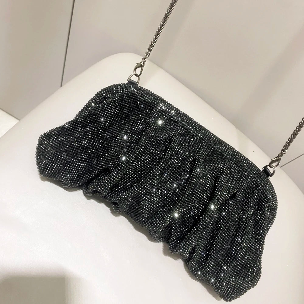 Clutch Bags New Folds Purses And Handbags Luxury Designer Wedding Party High Quality