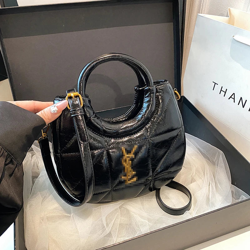 Golden Handbag Women Brand Bags Fashion Female Single Shoulder Bag Classic Clutches