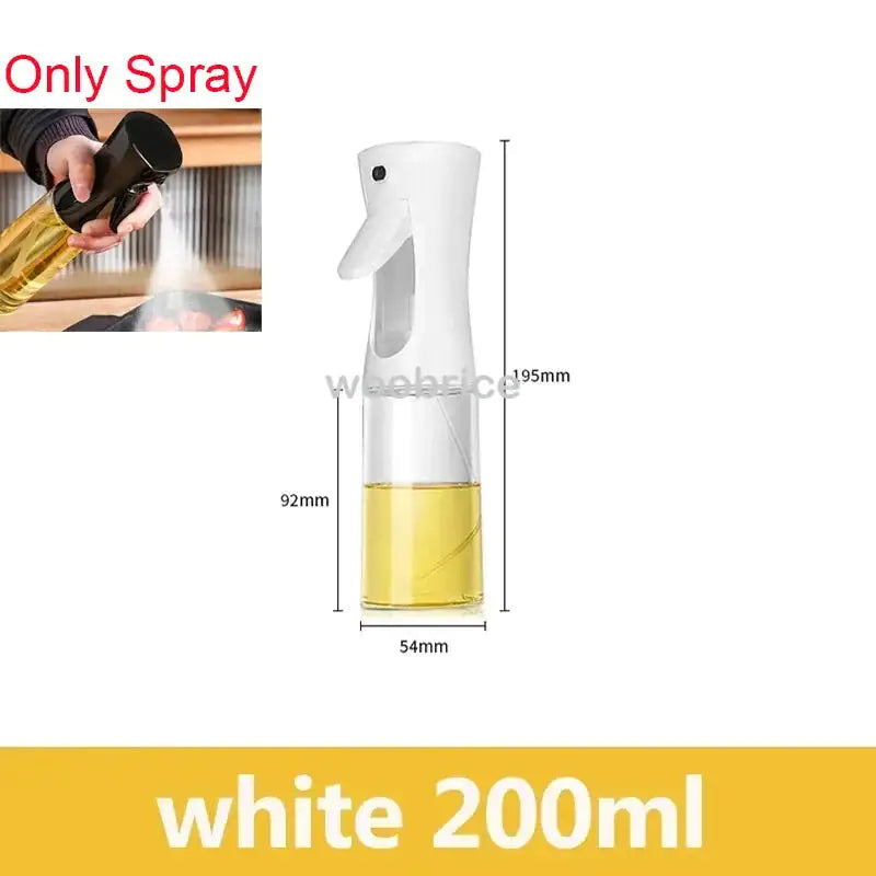 2-in-1 Glass Oil Sprayer Bottle – Pourable & Sprayable Oil Dispenser for Kitchen