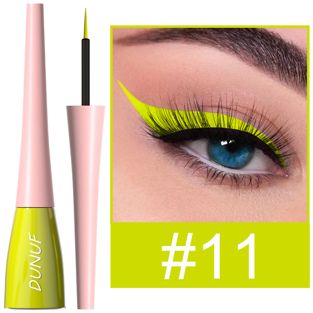 18 Color Long Lasting Waterproof Color Liquid Eyeliner