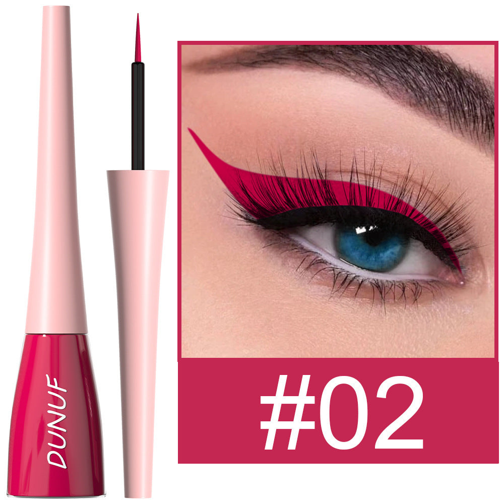 18 Color Long Lasting Waterproof Color Liquid Eyeliner