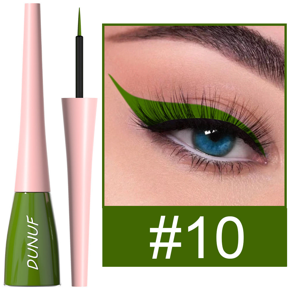 18 Color Long Lasting Waterproof Color Liquid Eyeliner