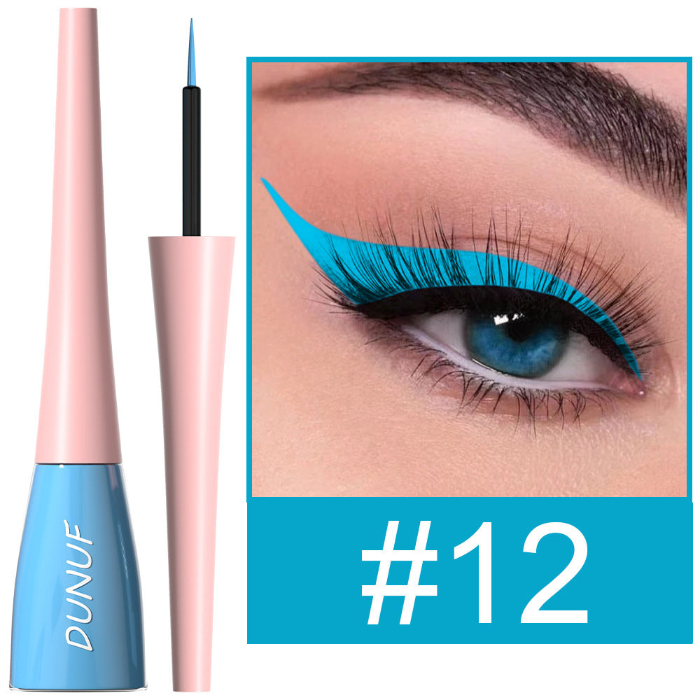 18 Color Long Lasting Waterproof Color Liquid Eyeliner