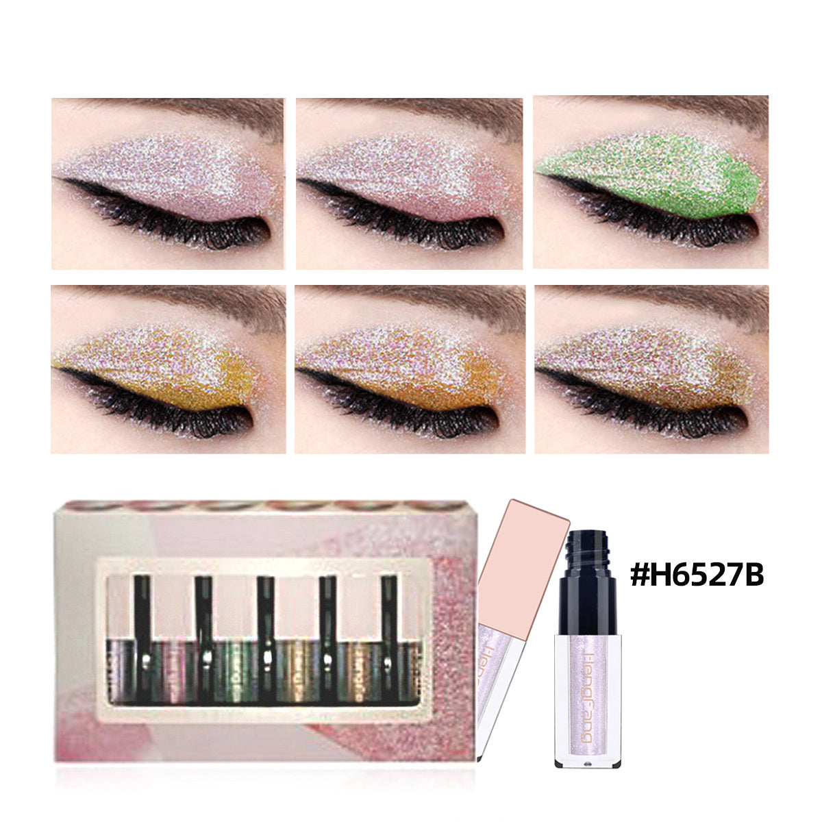 Hengfang Diamond Pearlescent Water Liquid Eye Shadow 16 Colors