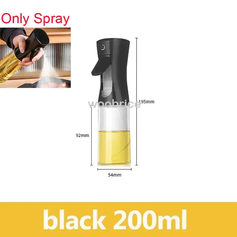 2-in-1 Glass Oil Sprayer Bottle – Pourable & Sprayable Oil Dispenser for Kitchen