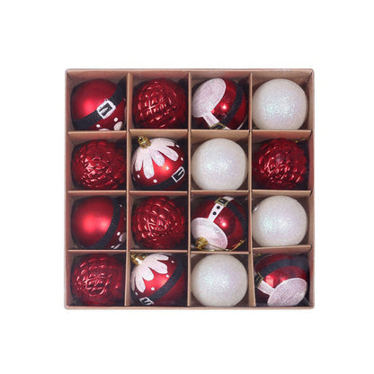 Ornament Christmas Tree Ball Decorations Xmas Ball Red Gold Silver  Blue Hanging Home Party Decor