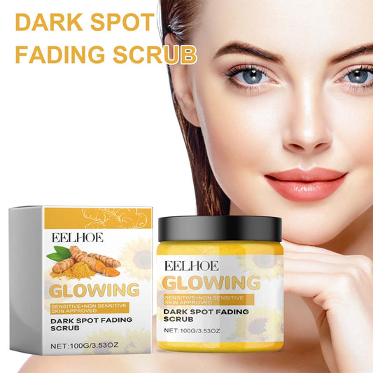 Eelhoe Turmeric Exfoliating Facial Scrub For Deep Cleansing Of Delicate Pores And Beauty Cleansing Treatment