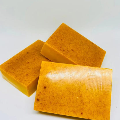 100g Turmeric Hand Made Soap, Lemon Kojic Acid Soap, Shower and Facial Soap