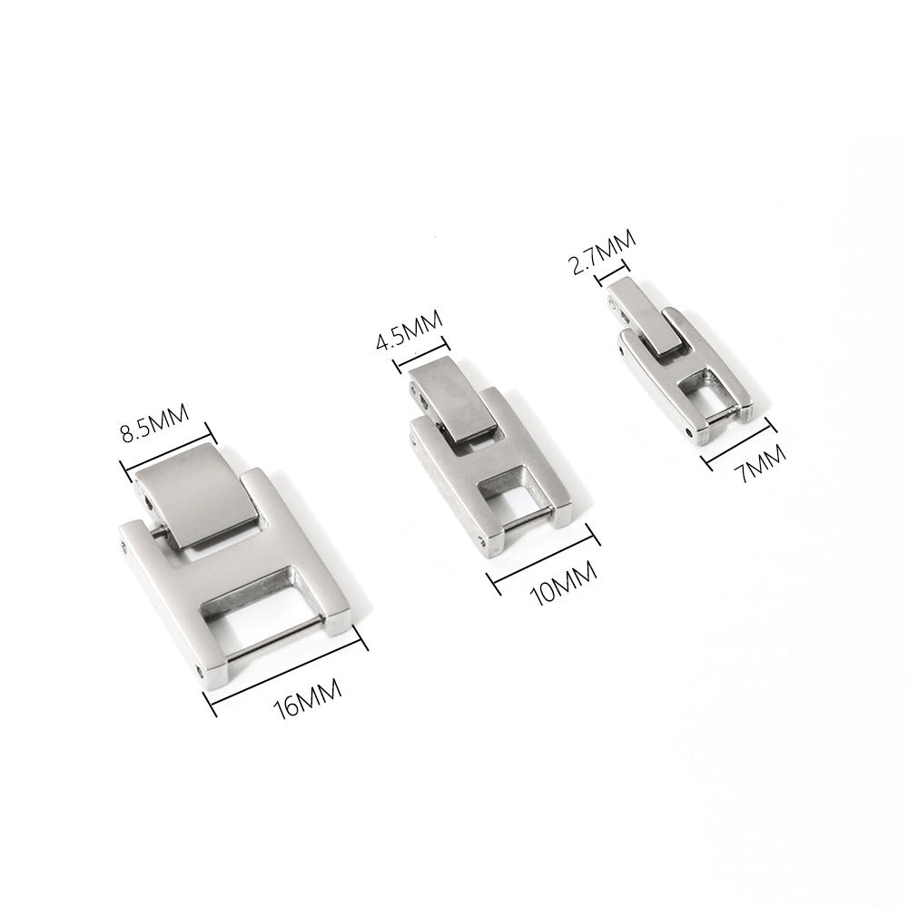 Titanium Steel No Fading Watch Extended Buckle Handmade Diy Ornament Accessories
