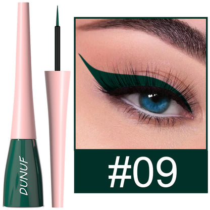 18 Color Long Lasting Waterproof Color Liquid Eyeliner