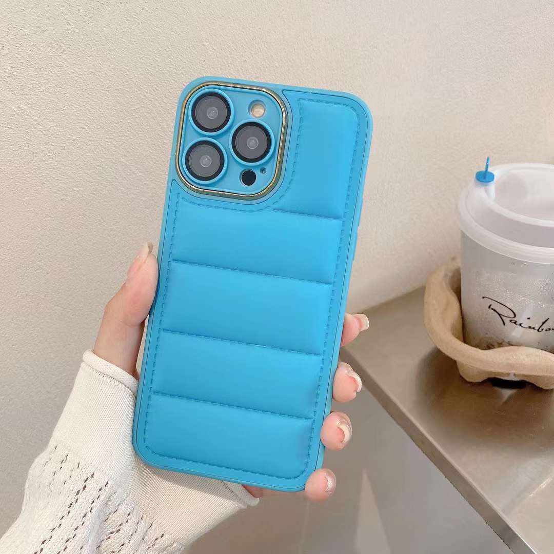 Cotton Filled Down Jacket Phone Case