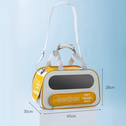 PET Travel Carrier Bag Pet Carrier For Dogs Cats Airline Approved Carrier Soft Sided, Collapsible Travel Puppy Carrier Pet Travel Carrier Bag Adequate