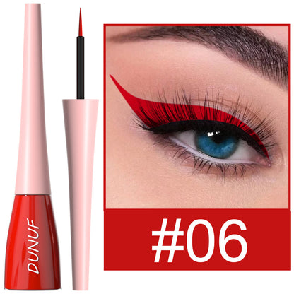 18 Color Long Lasting Waterproof Color Liquid Eyeliner