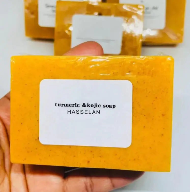 Turmeric And Citric Acid Handmade Cold Soap